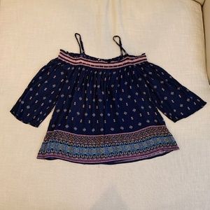 Xhilaration Boho Off Shoulder Blouse